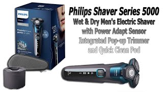 Philips Shaver Series 5000 Model S557950 Review [upl. by Eulau183]