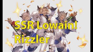 Granblue Fantasy  SSR Lowain the Rizzler Showcase [upl. by Ellga992]