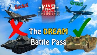 How a War Thunder Battle Pass SHOULD BE [upl. by Rutger]