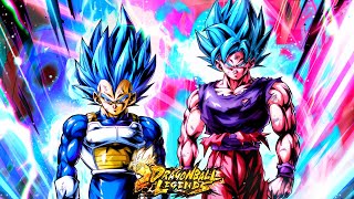 Dragon Ball Legends  Vegeta SSGSS Evolved amp Goku SSGSS Kaioken DBL6501S Voice Japanese [upl. by Irej]