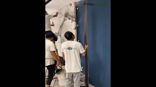 DIY Tiling Secrets Perfect Wall Setup Guide for Stunning Results InteriorDesign diyhomedecor [upl. by Grefe5]