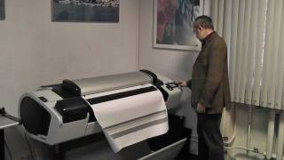 Настройка сканера на HP Designjet T2300e [upl. by Turino244]