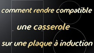 COMMENT ADAPTER UNE CASSEROLE SUR UNE PLAQUE A INDUCTION [upl. by Darius]