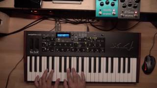 Moon Dust  Dave Smith Instruments MOPHO X4 Filter Jam  Strymon [upl. by Areit106]