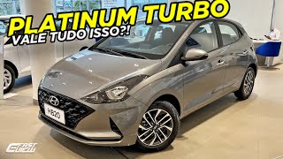 NOVO HYUNDAI HB20 PLATINUM 10 TURBO AUTOMÁTICO 2022 POR R96 MIL É BOM [upl. by Shelly917]