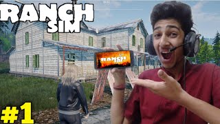 RANCH SIMULATOR MOBILE GAMEPLAY IN HINDI 1 [upl. by Eves]