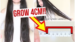 GROW YOUR HAIR FASTER amp LONGER IN 1 WEEK PROOF [upl. by Ihana831]