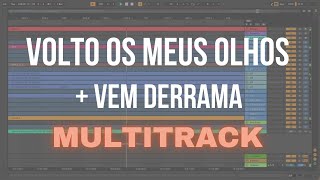 Volto os Meus Olhos  Vem Derrama  Multitrack Dunamis Sounds [upl. by German519]