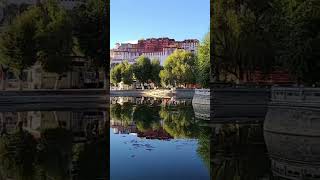 Potala Palace city mountains travel chinatravel china [upl. by Bathsheb735]