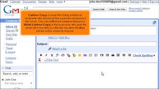 Gmail How to Compose an Email Message [upl. by Xer113]