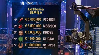 Lotteria Italia 2024 ecco i biglietti vincenti dai primi cinque premi a quelli di terza [upl. by Haslett747]