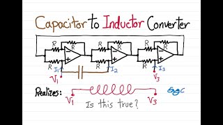 Capacitance to Inductance converter using circulator Amplifier [upl. by Keriann]