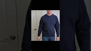 Hanes Crewneck Sweatshirt Ultimate Dad Sweatshirt [upl. by Prendergast]