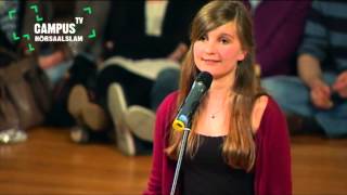 5 Bielefelder HörsaalSlam  Annalouise Falk  Campus TV 2013 [upl. by Aliuqehs159]