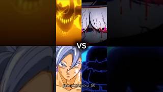 NIGHTMARE SANS VS NIGHTMARE BENDY VS NIGHTMARE CUPHEAD VS GOKU versus edit shorts [upl. by Sanford]