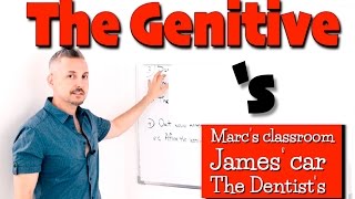 Lesson on the English GENITIVE Johns house  James car [upl. by Turmel]