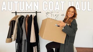 AUTUMN COAT HAUL  TRY ON  Suzie Bonaldi [upl. by Tega]