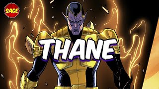 Who is Marvels Thane Son of Thanos Inhuman amp quotPhoenix Forcequot Avatar [upl. by Eanat576]