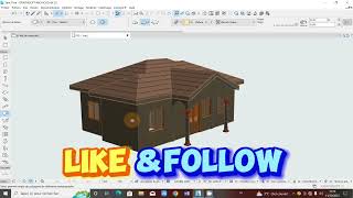 Tutoriel archicad partie 5 [upl. by Gabey452]