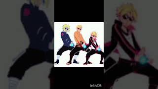 Kushina hinata himawari vs Naruto minato boruto naruto anime [upl. by Oiramel]