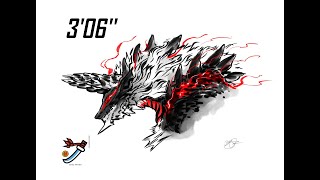 MHW IB MR 6 ✬ Stygian Zinogre Special Arena  308 LS  Freestyle [upl. by Ailido487]