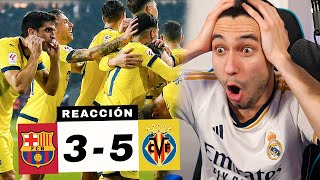 REACCIONANDO al Barcelona vs Villarreal 35 ADIÓS a LA LIGA [upl. by Llehsyar]