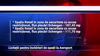 Licitații pentru închirieri de spații la Aeroport [upl. by Gnem]