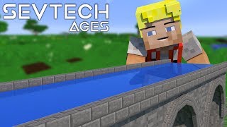 Aquädukte amp Neue Felder Stage 1  8 SevTech Ages Stage One  German [upl. by Iggie]