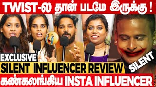 Silent Movie Influencer Review  Silent Movie Review  Silent Review  Ganesha Pandi  Samaya Murali [upl. by Iur715]