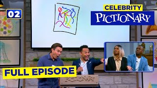 Sketching Subjects Will You Pass the Test  Pictionary Game Show Corbin Bleu vs Melissa Peterman [upl. by Adnima]