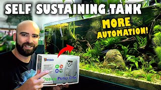 ADDED MORE TECH TO SELF SUSTAINING AQUARIUM EP7 [upl. by Combs]