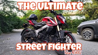 Pulsar NS400Z Review The Ultimate Streetfighter Honest Review  Indias Newest Beast [upl. by Nairot]