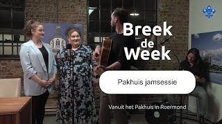 Artiesten Breek de Week jammen op klassieker Cohen  Breek de Week [upl. by Schmitz]