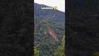 Landslide 😱 landslide shorts youtubeshorts [upl. by Yadsendew]