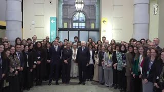 Mattarella celebra i 200 anni del Museo Egizio di Torino [upl. by Cassidy]