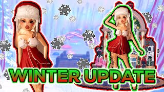 Is the NEW WINTER UPDATE WORTH It Dress to Impress [upl. by Betsey]