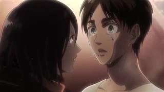 Mikasa Confesses To Eren ｜Mikasa Best Waifu ｜Attack on Titan Season 2 [upl. by Enerehs]