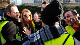 quotGilets jaunesquot Ingrid Levavasseur expulsée du cortège [upl. by Thunell]