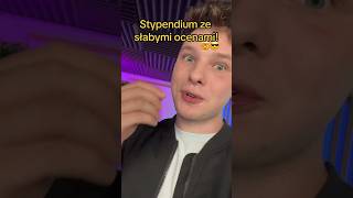 Stypendium ze słabymi ocenami [upl. by Arekahs]