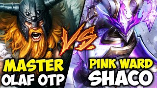 WHEN PINK WARD SHACO TOP GOES AGAINST A ONE TRICK OLAF WHO WINS [upl. by Adnaluy]