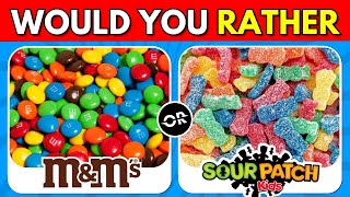 Would You Rather 🍭🍫  Candy Edition 🍬 [upl. by Rusel]