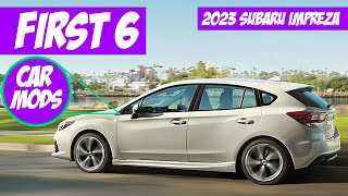 Car mods for my Subaru Impreza 2023 🚗 Why I would do these 6 Mods first [upl. by Farrah]