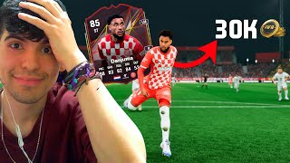 Asi juega ARNAUT DANJUMA 85 SBC GIRA MUNDIAL EA FC 25 ULTIMATE TEAM Review [upl. by Gwenni684]