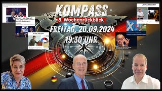 🔶💥LIVE  KOMPASS  8 Wochenrückblick mit Alexa und Stefan und zu Gast Dr Daniel Langhans💥 [upl. by Ajani952]