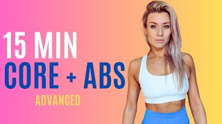 15Minute Strong Core and Abs Workout  Ultimate Abdominal Exercise Routine [upl. by Jerrome]