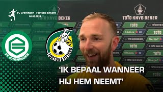 Hidde Jurjus was de man van de avond bij halve finalist FC Groningen [upl. by Notreb106]