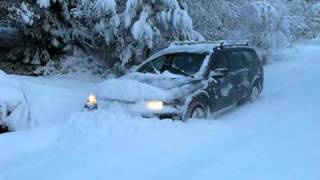 Volvo XC70 in snow [upl. by Shedd75]