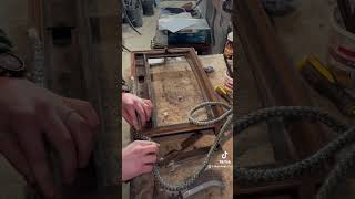 How to change your woodburners door rope seal [upl. by Acisseg]