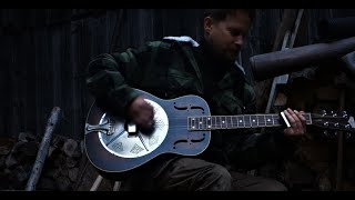 Krbis Guitar  Dark Southern bottleneck Resonator Devils Mountains [upl. by Acker950]