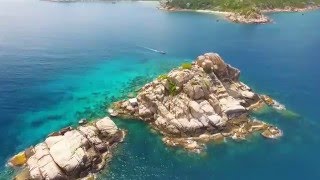 Koh Tao Beaches amp Bays — Shark Island Koh Tao Thailand [upl. by Christenson94]